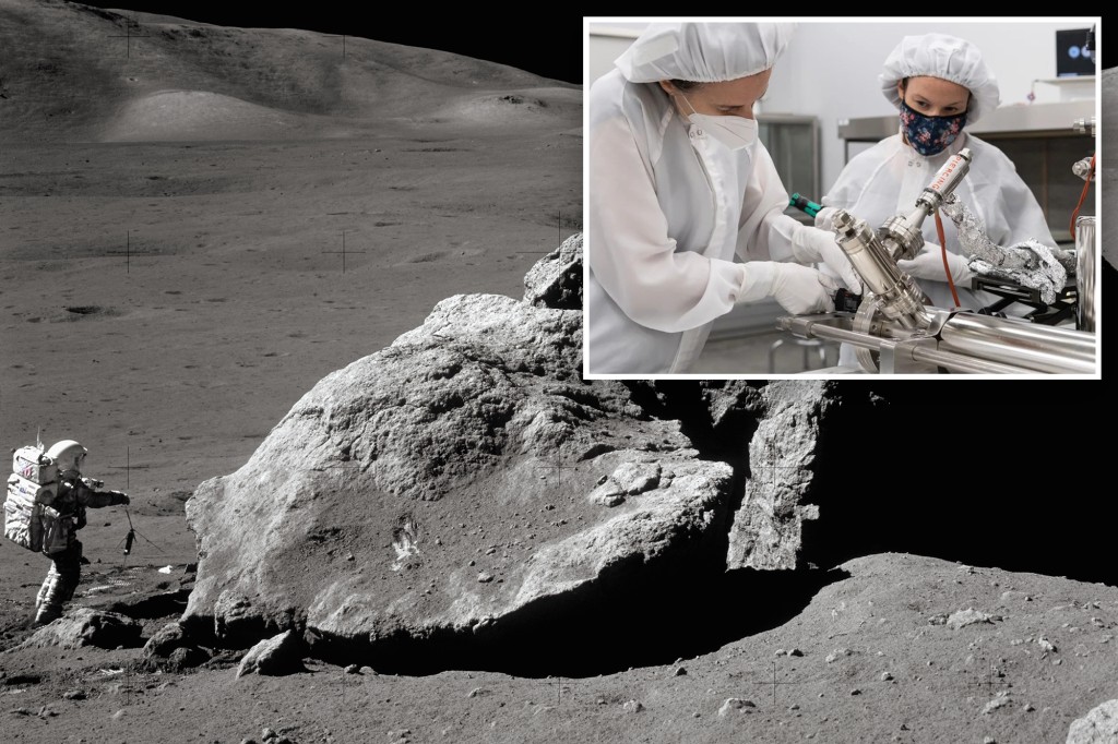 Inauguracyjna próbka księżyca NASA została pobrana prawie 50 lat temu