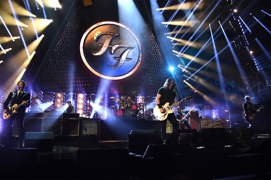 Foo Fighters na scenie 