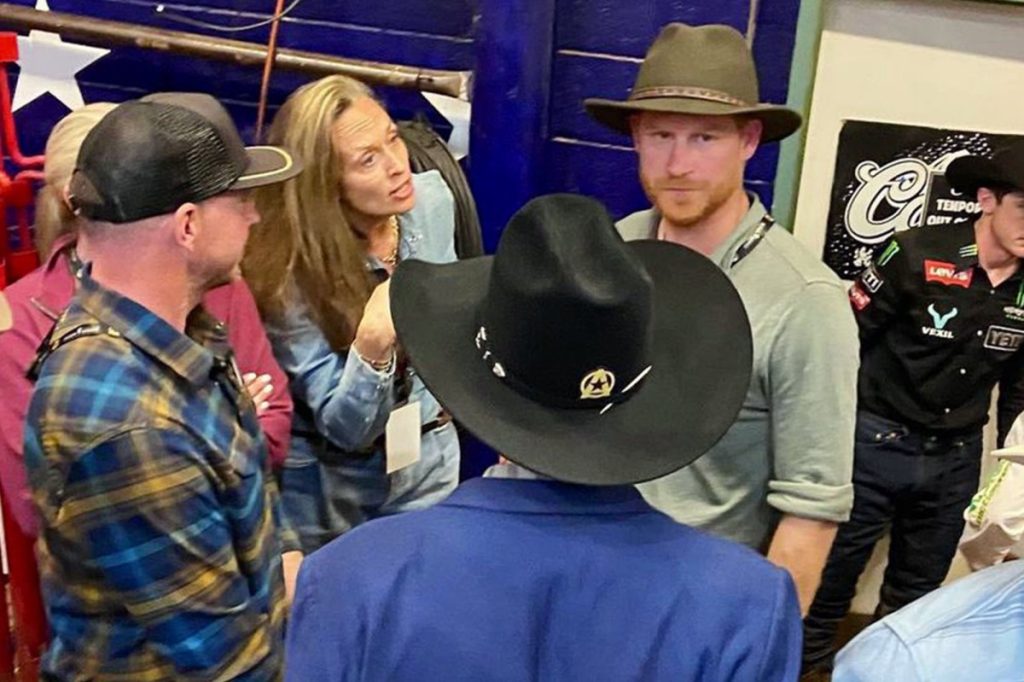 Książę Harry niespodziewanie pojawia się na Texas Rodeo