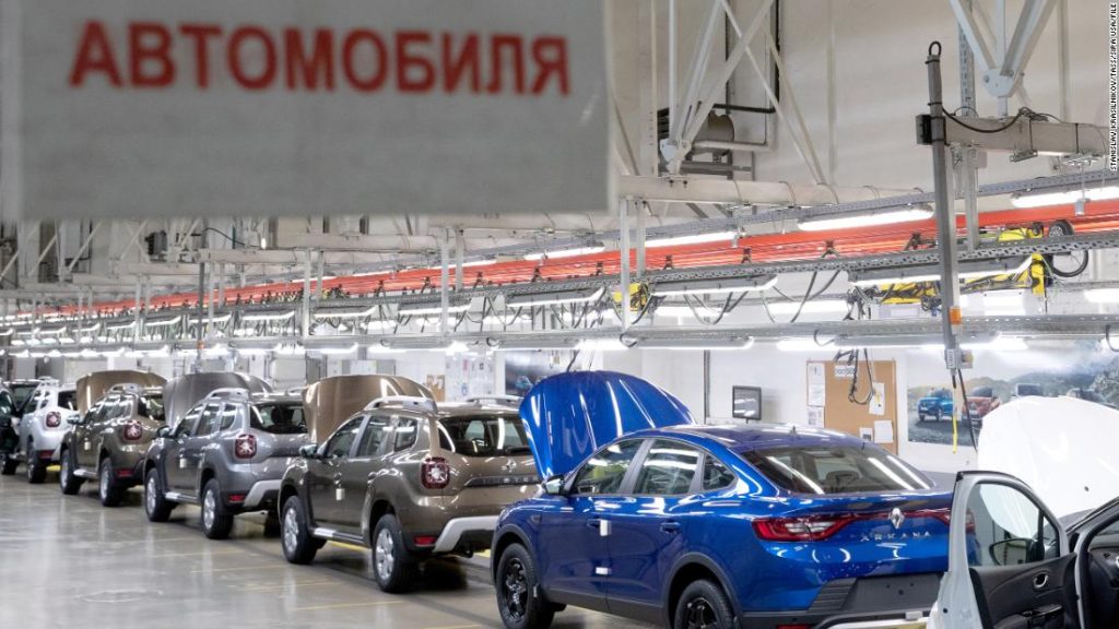 Renault zawiesza produkcję w moskiewskim zakładzie, ponieważ ukraińscy przywódcy wzywają do bojkotu