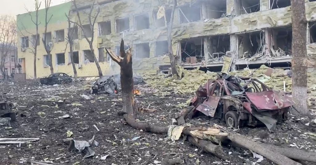 Ukraina oskarża Rosję o ludobójstwo po zbombardowaniu szpitala dziecięcego