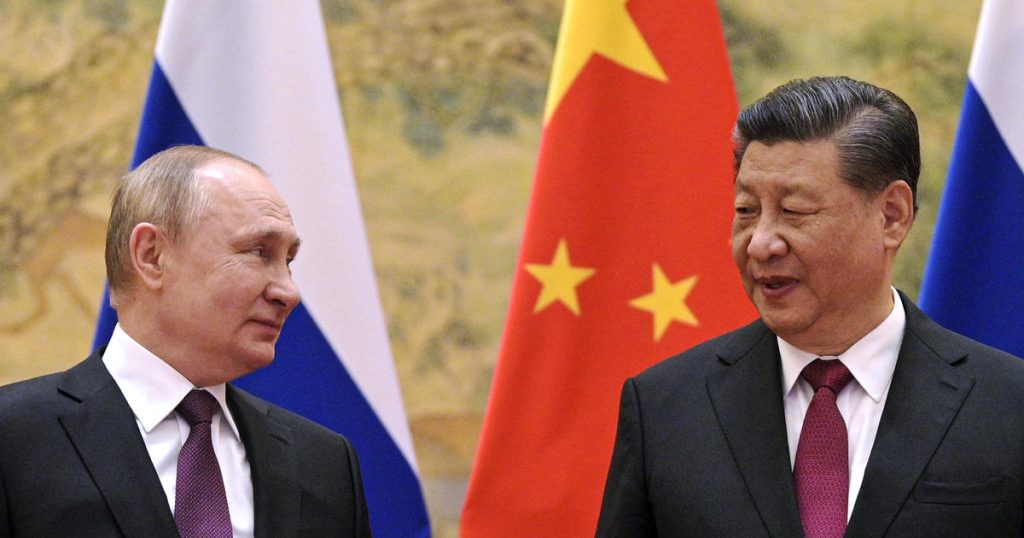 Urzędnicy amerykańscy twierdzą, że Rosja prosi Chiny o pomoc wojskową w wojnie z Ukrainą