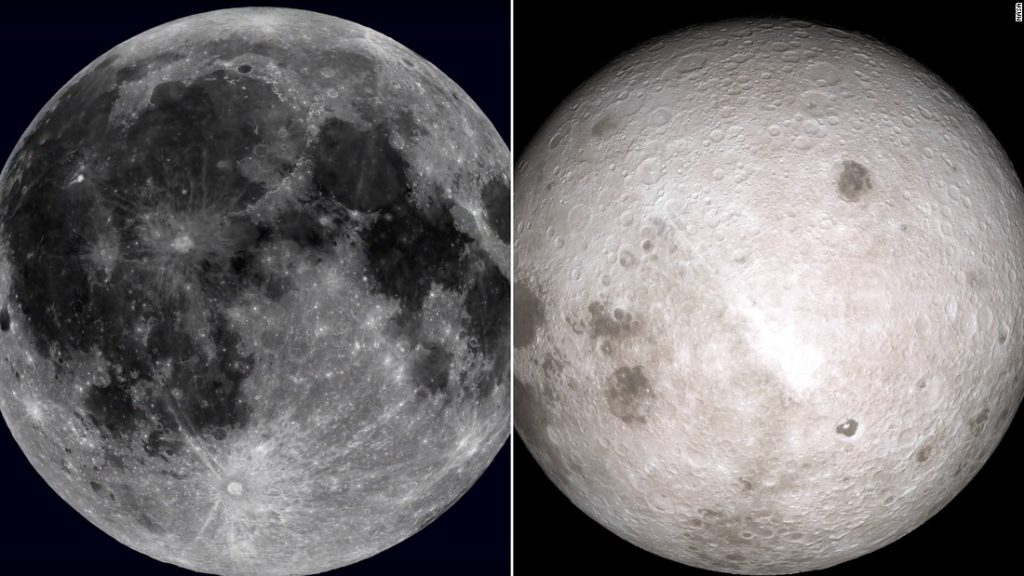 Bliska i dalsza strona księżyca są zaskakująco różne.  Nowe badanie rzuca światło na tajemnicę