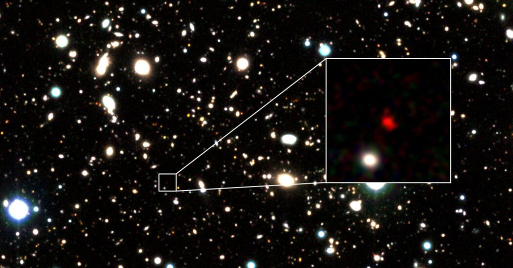 Astronomowie odkryli, jaka może być najodleglejsza jak dotąd galaktyka
