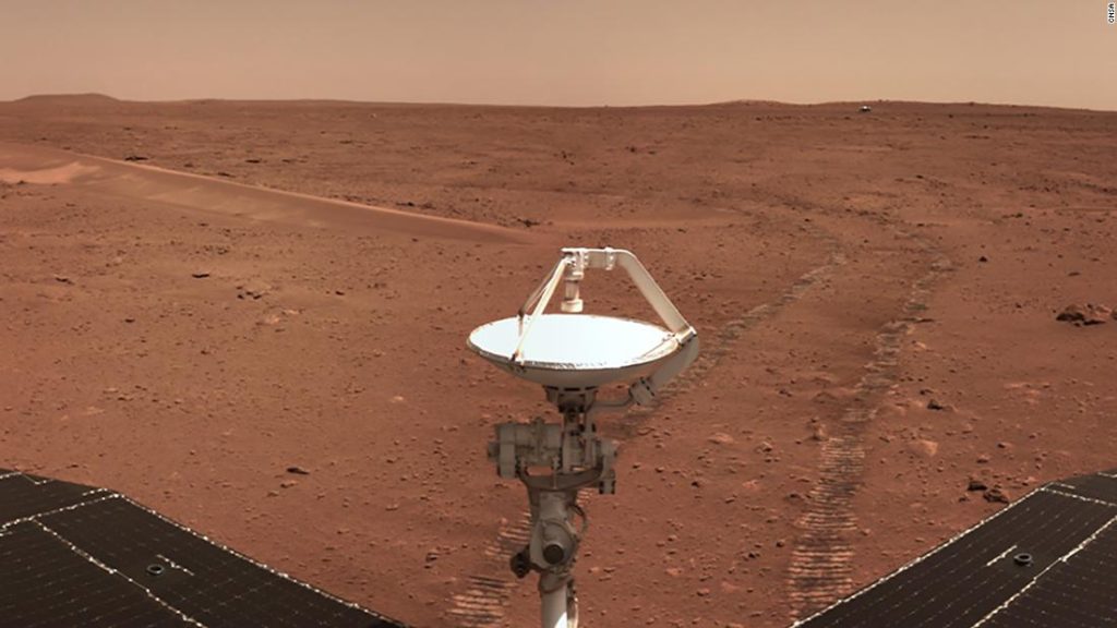 Chińska sonda dokonuje zaskakującego odkrycia wody w miejscu lądowania na Marsie