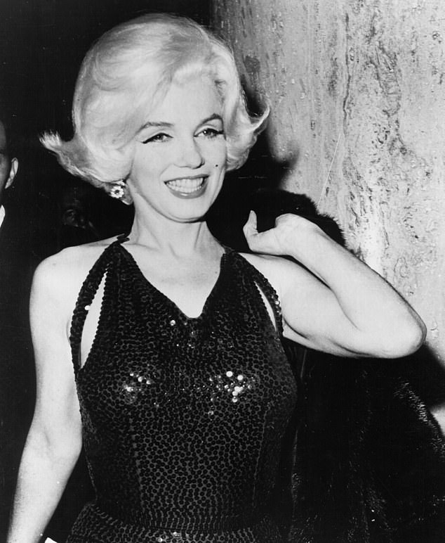 Ikona Hollywood: Monroe została pokazana w marcu 1962 na rozdaniu Złotych Globów w Beverly Hills