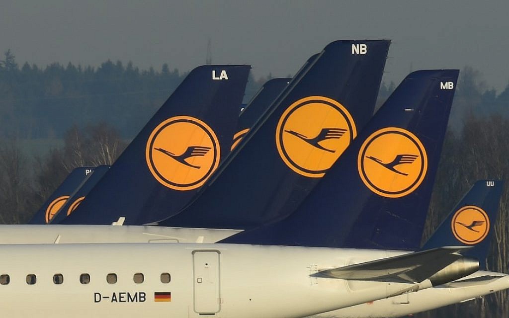 Lufthansa przeprasza po doniesieniu, że wszyscy żydowscy pasażerowie mają zakaz latania
