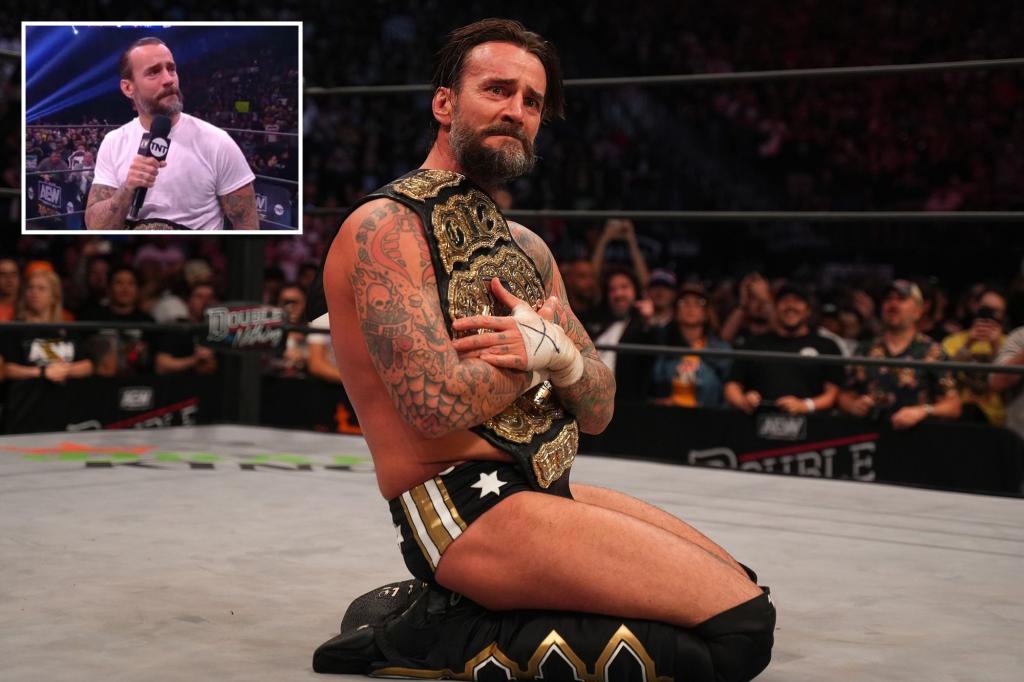 CM Punk opuszcza AEW z powodu kontuzji dni po zdobyciu tytułu