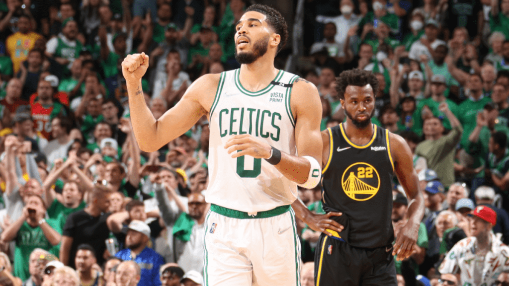 Celtics Warriors zdobywają punkty, szybkie punkty: Jaylen Brown, Jason Tatum prowadzą Boston do zwycięstwa w meczu 3