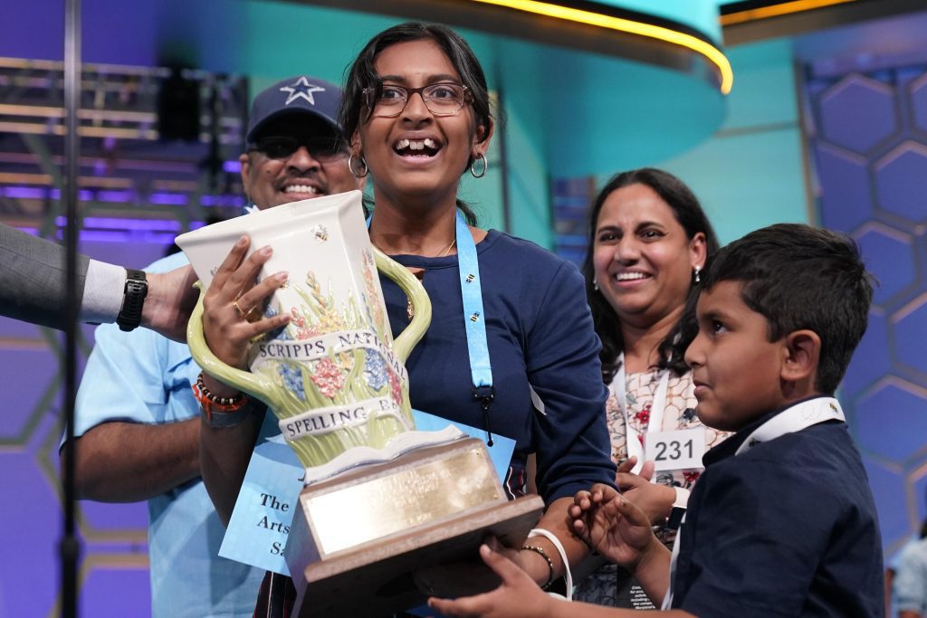 Zjawa: Harini Logan roi się o tytuł Spelling Bee