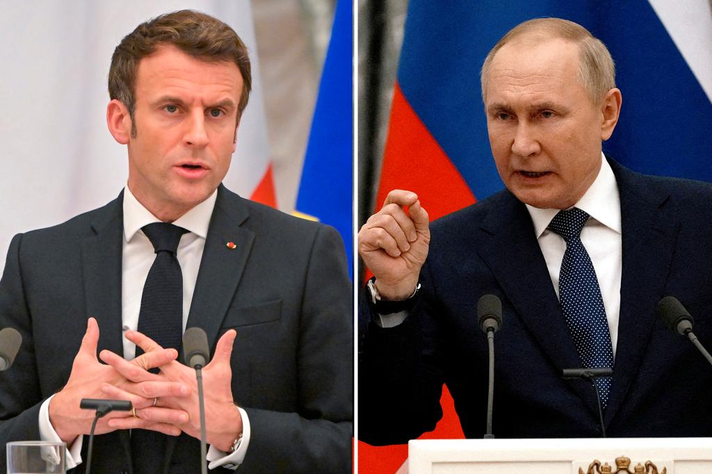 Wyciek rozmowy ujawnia wymianę ognia między Putinem a Macronem