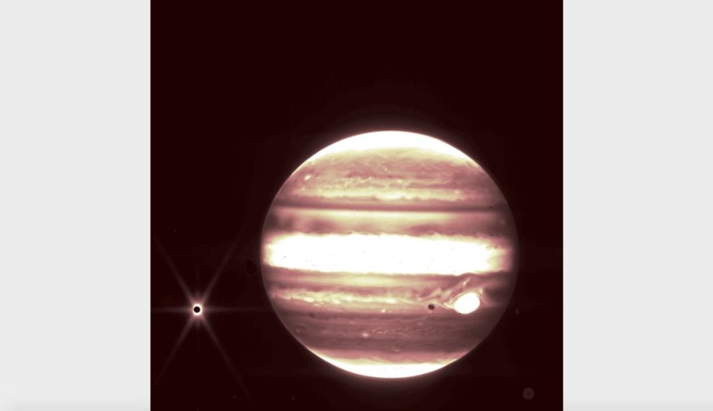 Nowe zdjęcia Jamesa Webba przedstawiają pierścienie Jowisza, księżyce i nie tylko