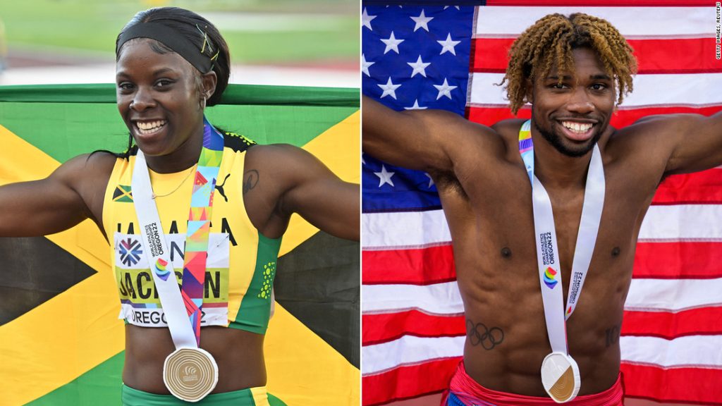Sherica Jackson i Noah Lyles biją rekordy świata na 200 metrów mężczyzn i kobiet