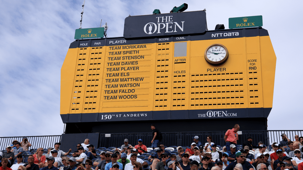2022 Lider British Open: relacja na żywo, wynik Tigera Woodsa, wyniki golfa dzisiaj w 1. rundzie w St Andrews