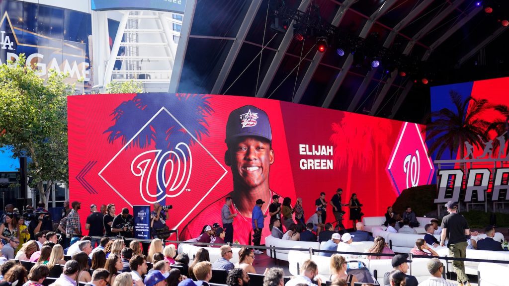 Reprezentacja Waszyngtonu wybiera Elijaha Greena w MLB Draft