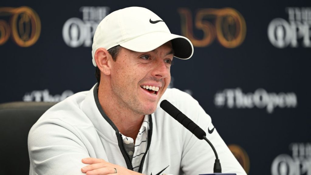 Rory McIlroy - Lepiej dla sportu, jeśli zwycięzca Open nie pochodzi z serii LIV Golf