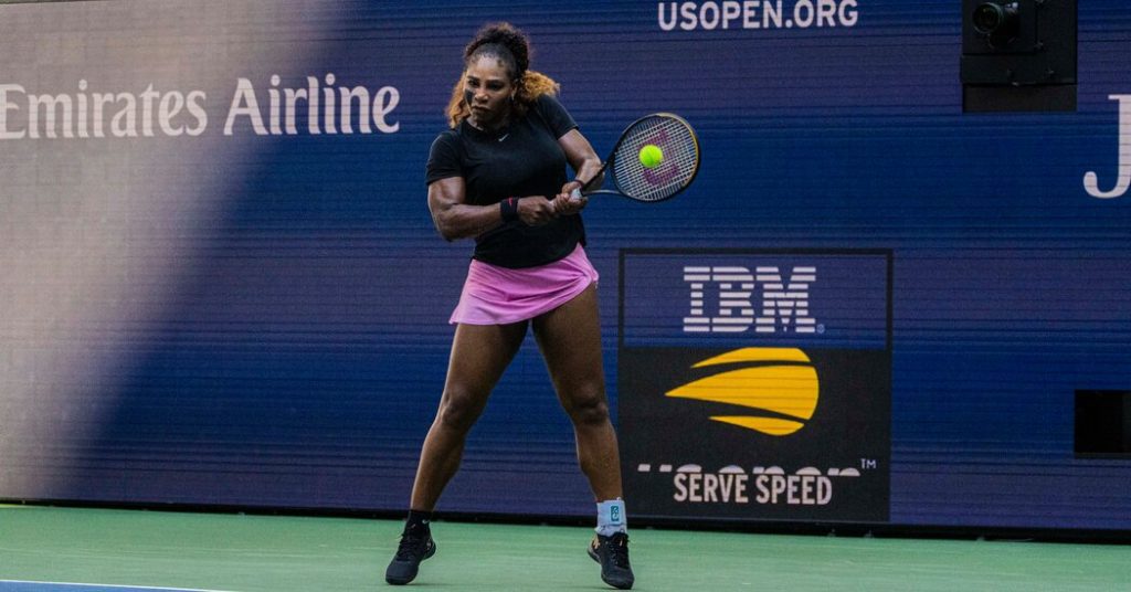 Serena Williams zagra z Danką Kovinic na US Open w poniedziałek