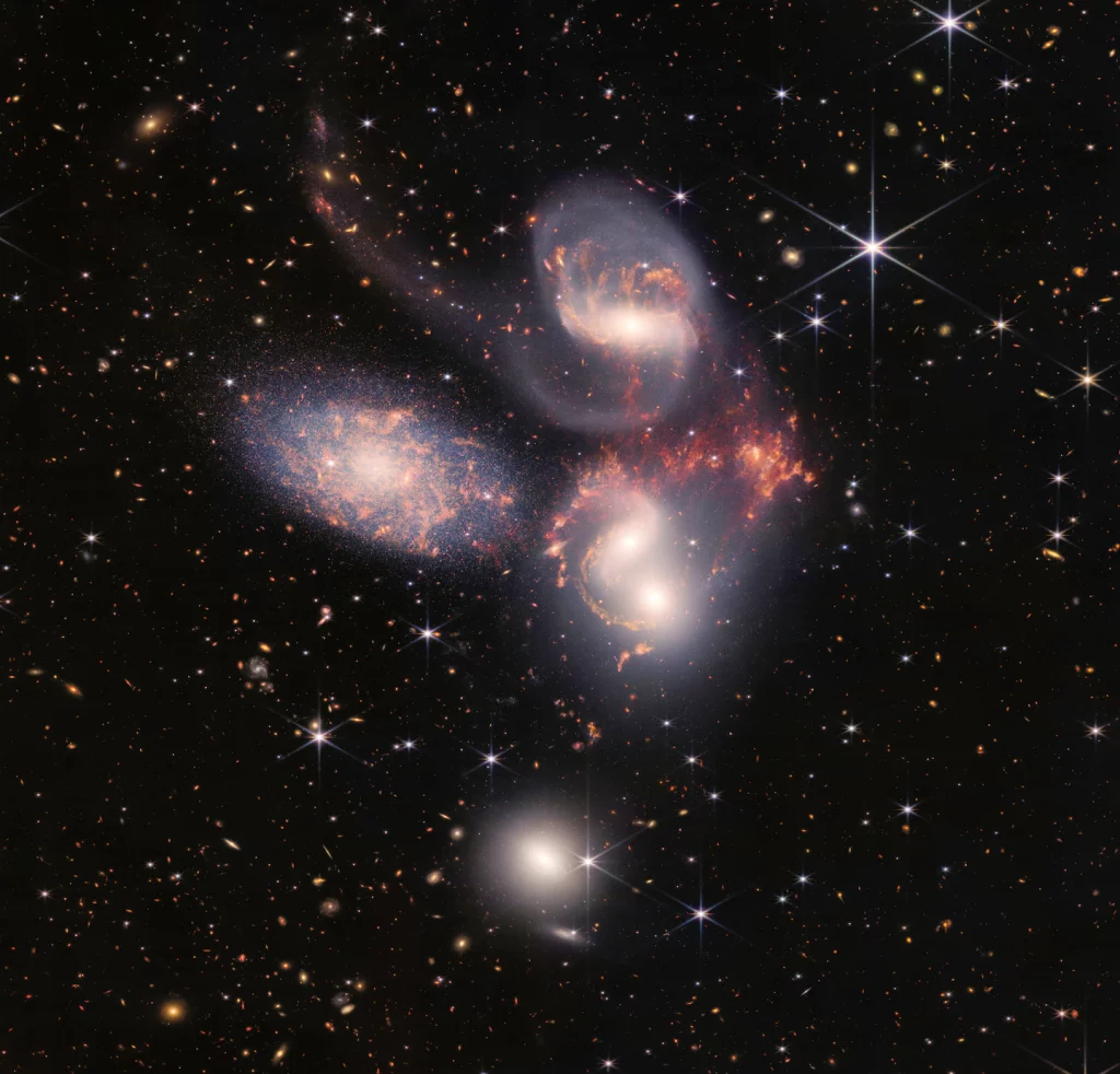 Teleskop Webba wyostrza wczesne galaktyki i Jowisza
