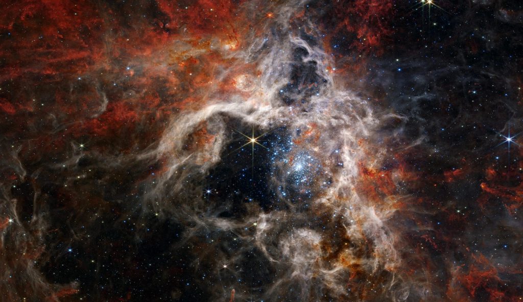 Kosmiczny Teleskop Webb NASA uchwycił kosmiczną tarantulę
