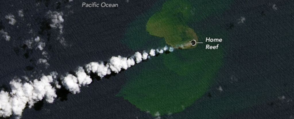 Nowa wyspa pojawiła się na Oceanie Spokojnym po podwodnej erupcji wulkanu: ScienceAlert