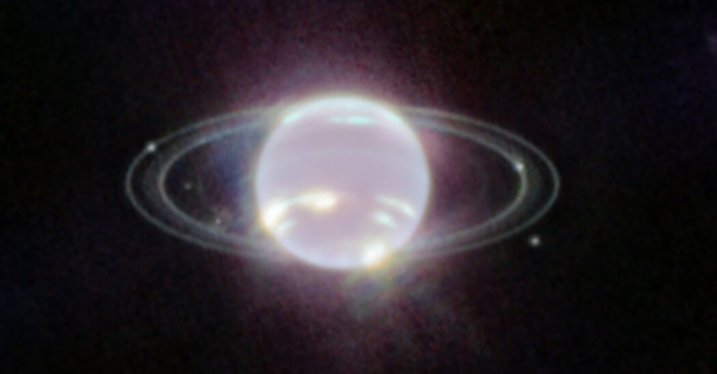 Zobacz zdjęcia Neptuna z naciskiem na teleskop Webba