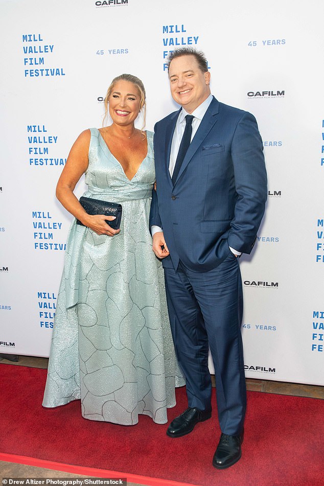 Najnowsze: 53-letni Brendan Fraser został zabrany ze swoją partnerką Jane Moore na Mill Valley Film Festival w San Rafael w Kalifornii w czwartek na pokaz swojego powracającego filmu Wieloryb