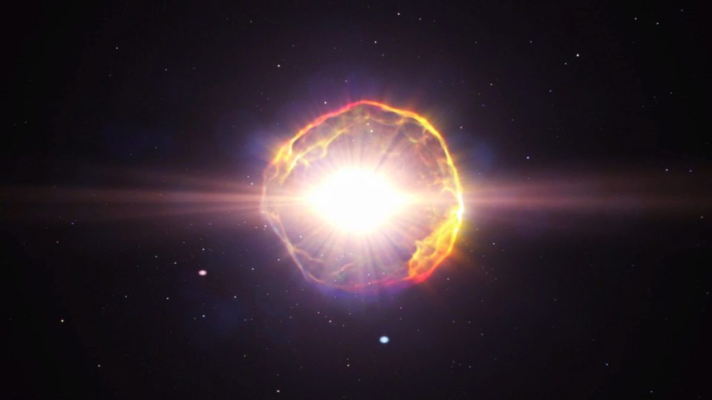 Niezwykle masywna i potężna eksplozja supernowej w kosmosie odkryta przez naukowców