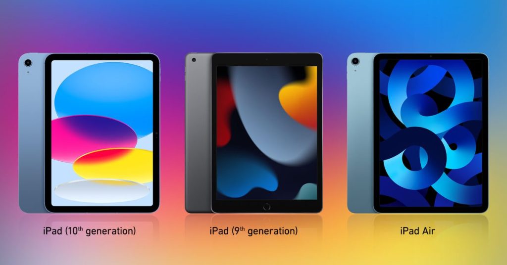 iPad 10 vs 9 vs iPad Air: jak wypada oferta