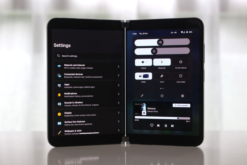 Android 12L dla Surface Duo jest już dostępny z nowym interfejsem użytkownika i nie tylko