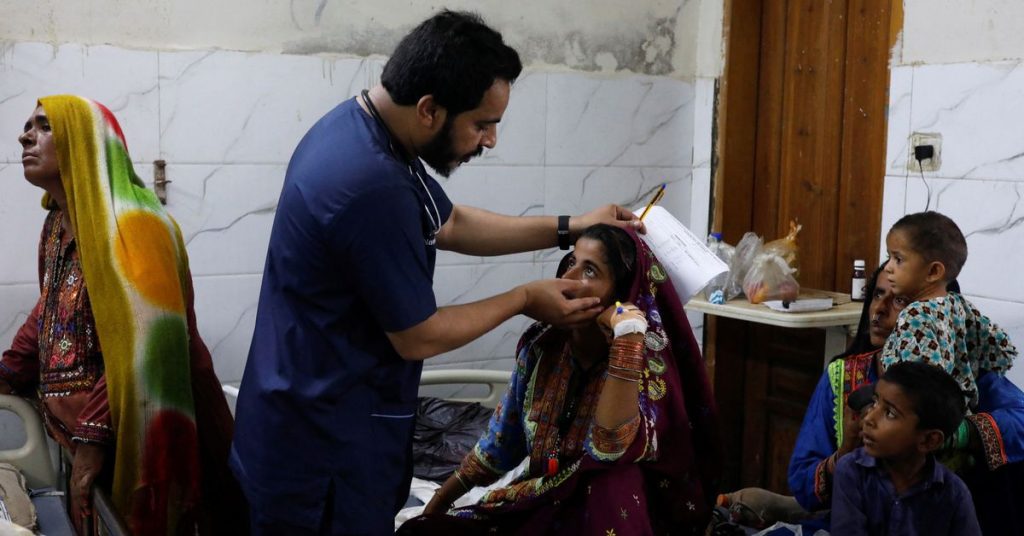 Pakistański szpital tonie w miarę rozprzestrzeniania się chorób przenoszonych przez wodę