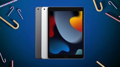 iPad 2021 Candycane niebieski