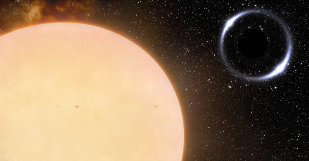 Astronomowie znajdują czarną dziurę na kosmicznym podwórku