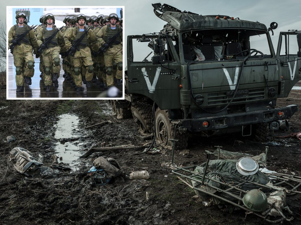 Rosyjskie elitarne jednostki powodują 40 procent ofiar na Ukrainie: oficjalne