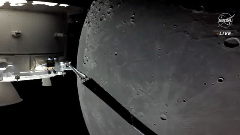 Misja NASA Artemis kończy się mżawką Oriona