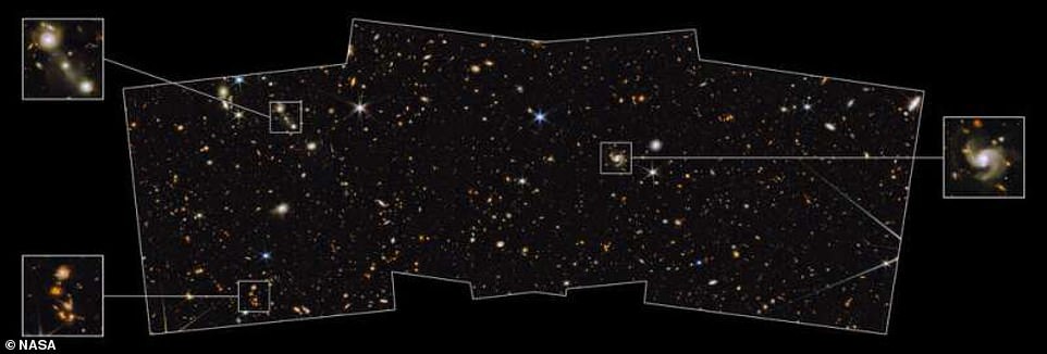 Nowy obraz z teleskopu NASA przedstawia tysiące bezprecedensowych galaktyk, które powstały 13,5 miliarda lat temu – 200 milionów lat po Wielkim Wybuchu