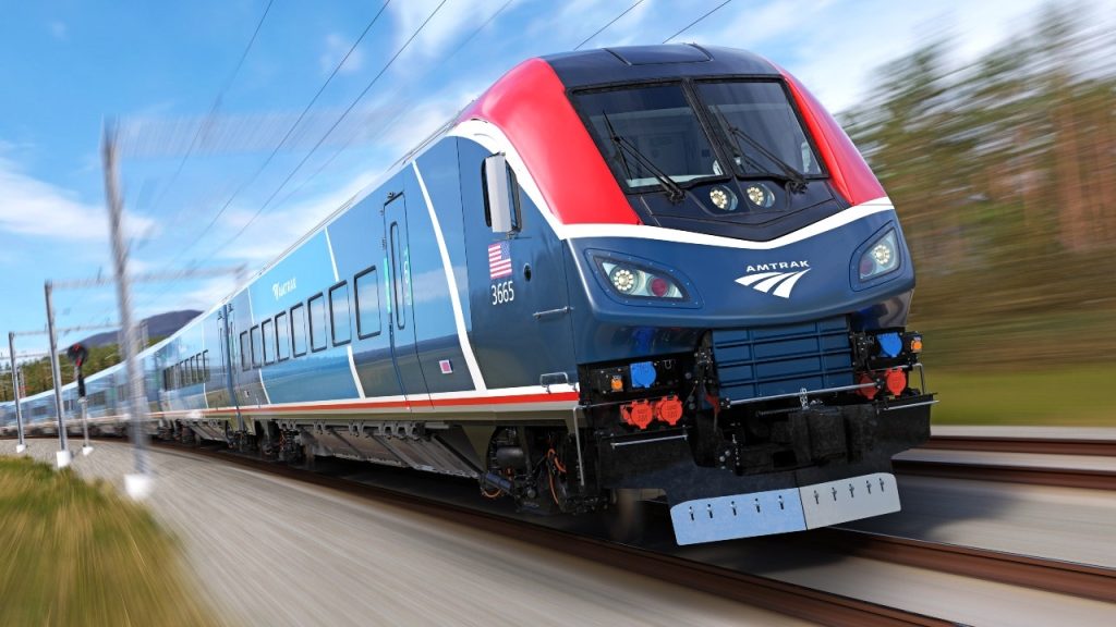Amtrak prezentuje nowe pociągi, które zastąpią starą flotę