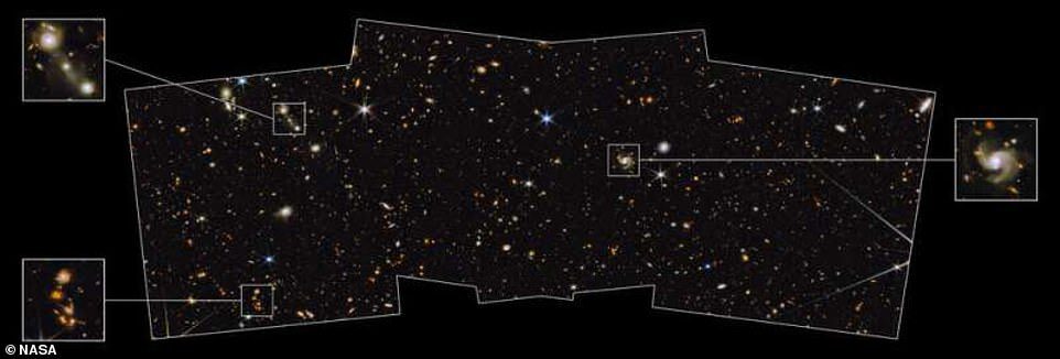 Nowy obraz z teleskopu NASA przedstawia tysiące bezprecedensowych galaktyk, które powstały 13,5 miliarda lat temu – 200 milionów lat po Wielkim Wybuchu