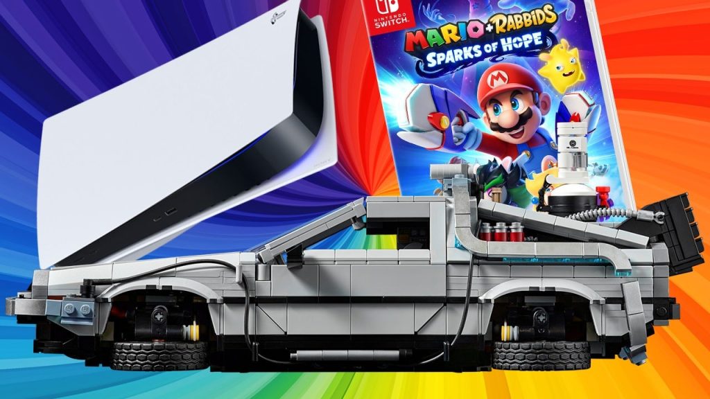 Oferty dnia: dostępne PS5, Mario + Rabbids: Sparks of Hope za 32 USD, LEGO Back to the Future Delorean i nie tylko